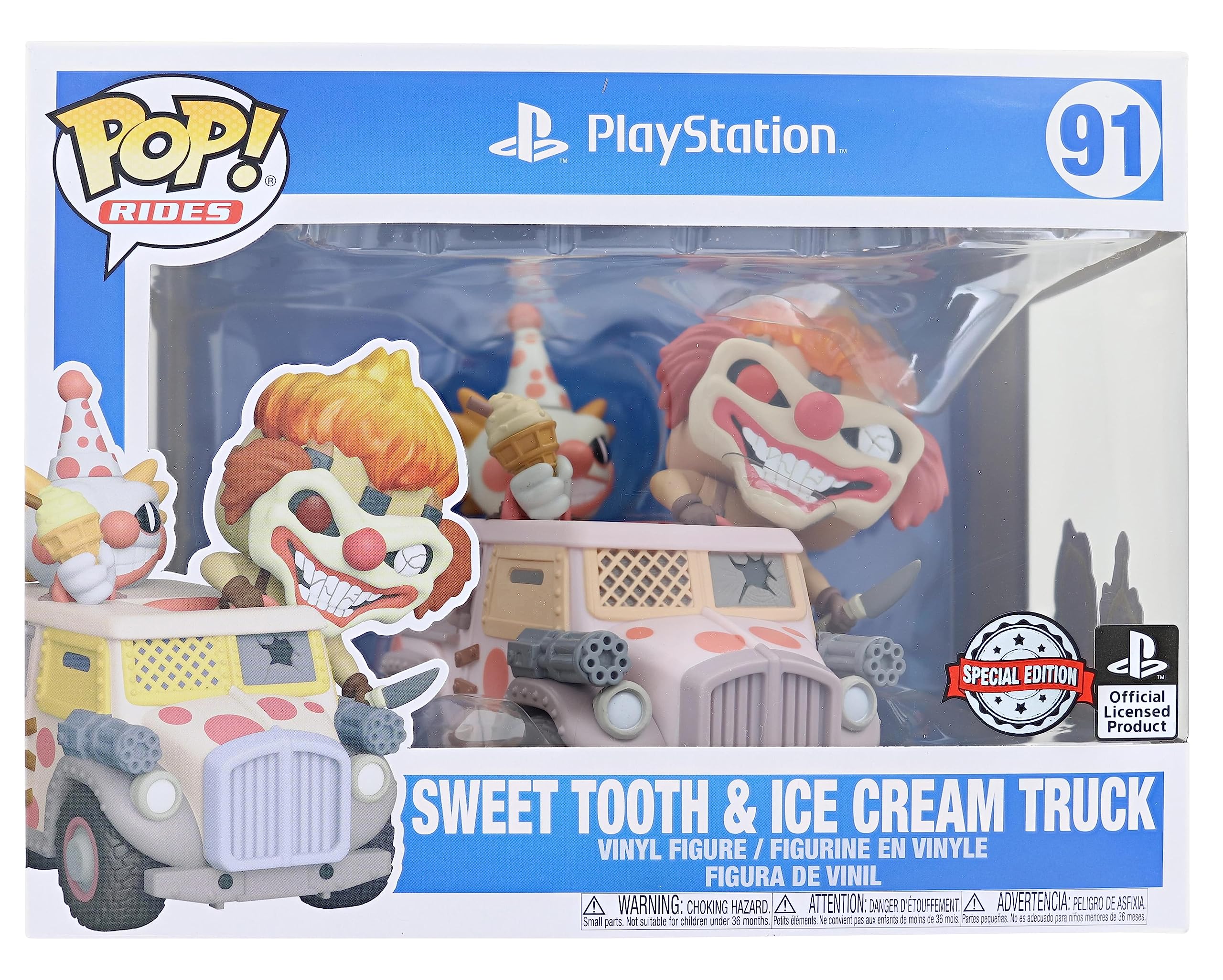 Amazon.com: Funko Pop Rides 91 Playstation - Sweet Tooth & Ice